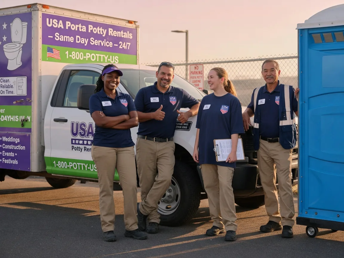 Porta Potty Rental company in South Pekin, IL